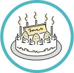誕生日ケーキ